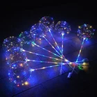 Inflatable Round Shaped Luminous Inflatable Light Up Balloon For Party Decoration