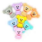 China Elephant Beads Beads Silicone Customize China Manufacturer Triangle Elephant Heat Panda Silicone Beads Pineapple