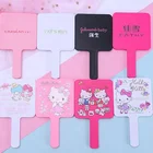 Mirror Custom Logo Square Compacts Handheld Small Cosmetic Mirror