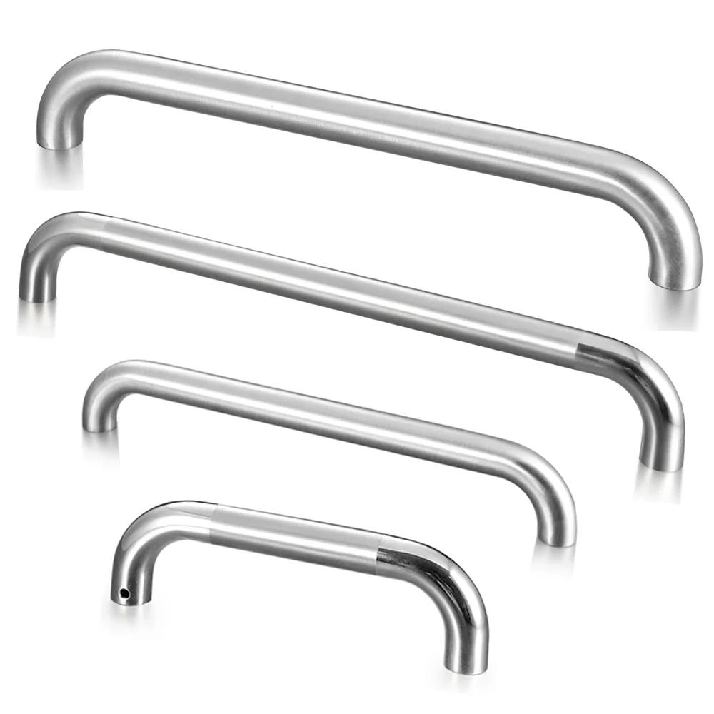 Hollow Sus 304 Pull Door Handle Tube Glass Door Handle Shower 12 Inch Stainless Steel Shower