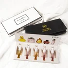 Fold Perfume Oil Set Box Sampler Collection Perfume Samples Kit Packaging Box
