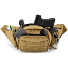 Nylon Holster 1000D Nylon Concealed Carry Pistol Gun Waist Bag Ultimate Fanny Pack Holster