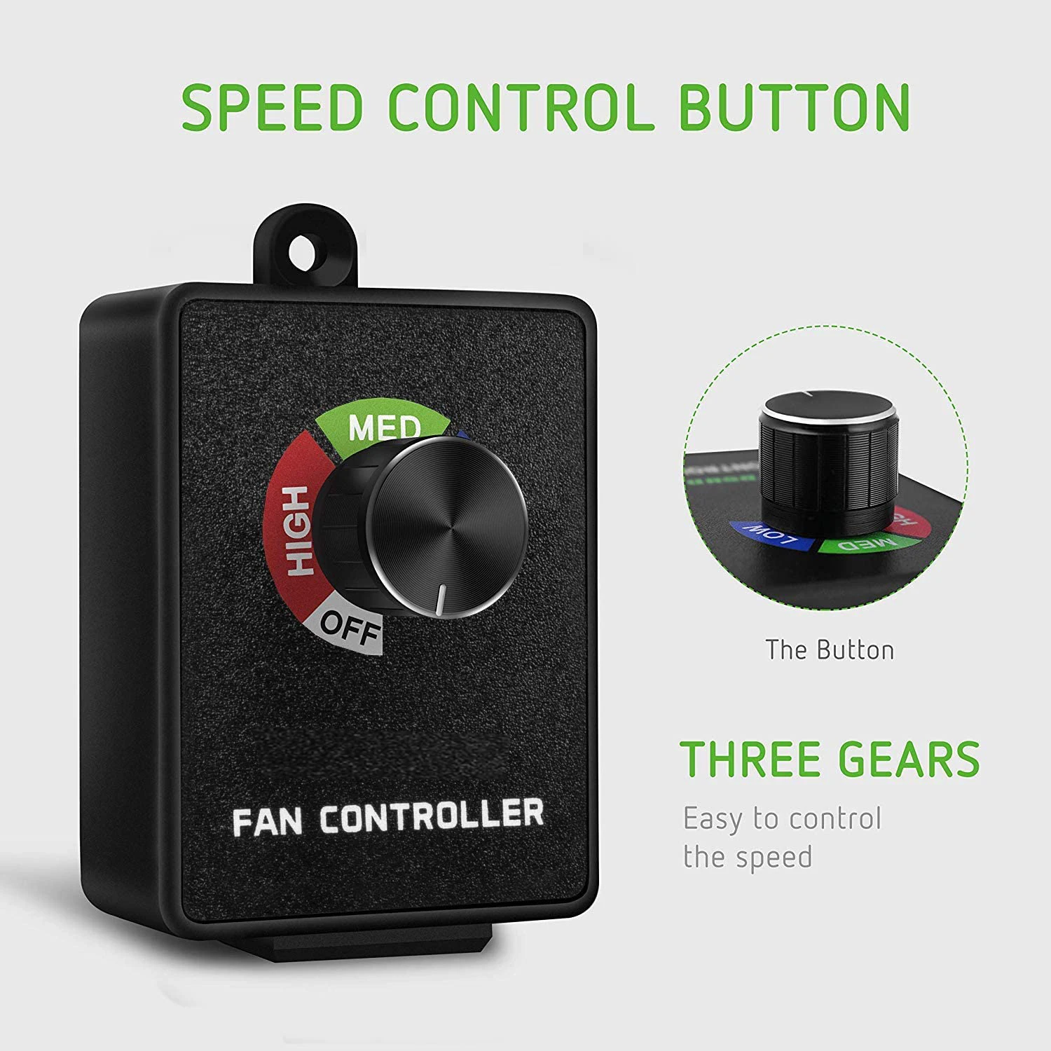 Hydroponic Wireless Smart Fan, 120V, 306129 - detail 12