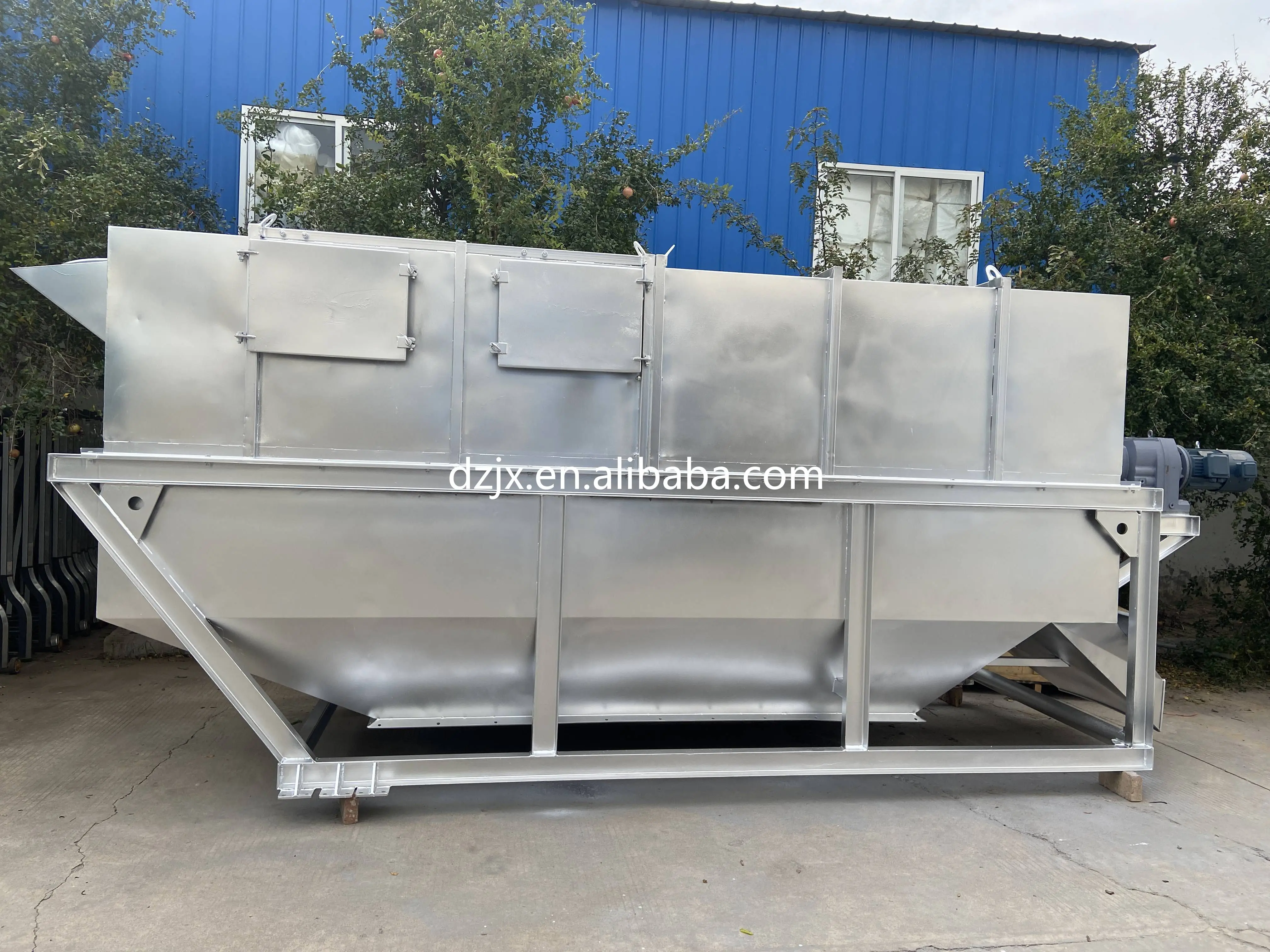 Dzjx Rotory Drum Sieve Sand And Stone Separator Small Filter Screen