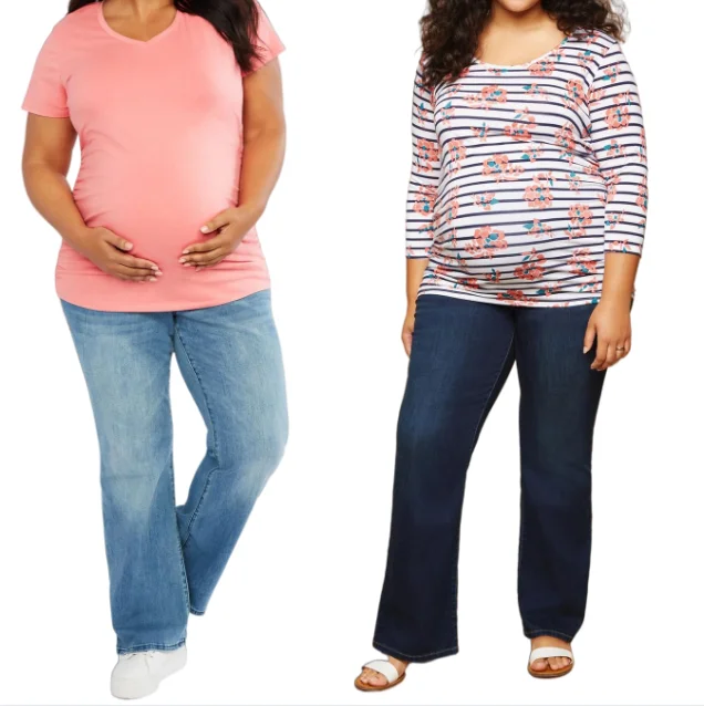 Pantalones Vaqueros De Maternidad Para El Embarazo,Ajustados,Ajustados,Color  Azul Índigo,Talla Grande - Buy El Embarazo Azul Pantalones Vaqueros,El Embarazo  Pantalones Vaqueros Pantalones Product on Alibaba.com