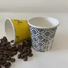 Custom Printed Disposable Recycle 6oz7oz 9oz 10oz 14 Oz 16oz Single Wall Hot Coffee Paper Cups With Logo