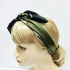 Design With Stars Scarf Silk Scarves For Ladies Green Design With Stars Printed Hair Scarf 60x60CM