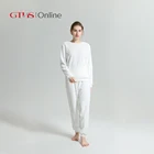 Sleepwear Wholesale Custom Plus Size Luxury White Cut Flower Coral Fleece Women's Sleepwear
