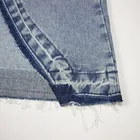 Skirt Long 2021 High Quality New Summer Denim Skirt With Irregular Burr Opening Women Long Denim Skirt