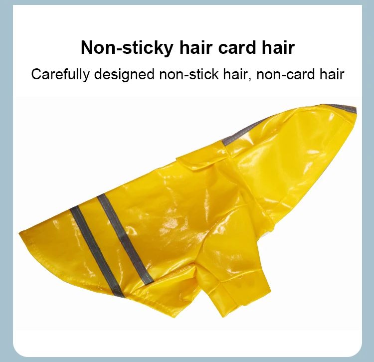 Adjustable Waterproof Reflective Coat Jacket Pet Dog Raincoat