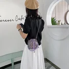Sequin Handbags Women Sequin Shoulder Bags Fashion Chain Handbags Mini Bling Bucket Bag