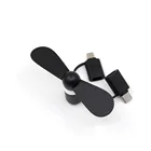 In 1 Fan 3 In 1 Portable Cell Phone Fan Mini USB Fan For Android Micro USB Type C IPhone