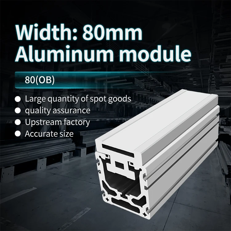 80 Module Aluminum Profile Slide Table, Semi Enclosed, Fully Enclosed, Screw Linear Guide, Linear Synchronous Belt Gear details
