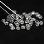 Natural Synthetic Lab Grown 4 Carats HPHT CVD White Loose Broken Diamond Real Diamond Natural Rough