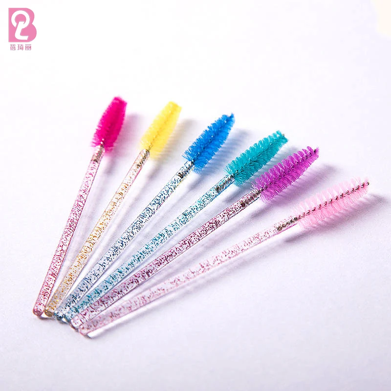 Beiqili Pcs Disposable Lash Brush Eyelash Brush Mascara Wands For