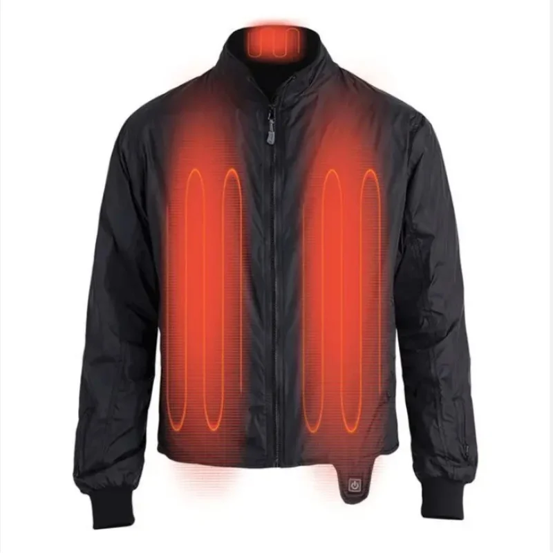 Custom Logo Usb C Electric Fleece Hoodie Blanket Workwear Jacket Mens Self Heating Jacket Winter Heated Clothing