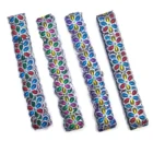 Flower Border Laser Cutting Wholesale Polyester Sequins Flower Embroidery Decorative Border Lace Trim
