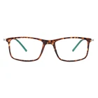Eyewear Eyewear Glasses Frame Man Tortoiseshell Rectangle Acetate Eyewear Glasses Optical Frame