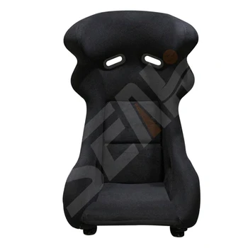 SEAHI black Cloth Universal Modified Car Seats Adjustable car racing seat