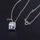 925 Silver Perfume Bottle 925 Sterling Silver Zircon Customise Name Womens Necklaces 2021 Perfume Necklace