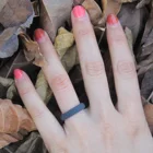 Ring Wedding Rings Rings Stylish Silicone Band Ring With Fine Flash Chic Silicone Wedding Rings For Women