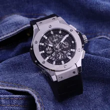 Luxury Men's Sports Watch Date Silicone Waterproof Brand Men's Watch Classic Clock Men's Unique design quartz