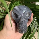 Agate Geode Crystals Wholesale Hand Carved Crystal Gemstone Agate Geode Stone Agate Geode Skull