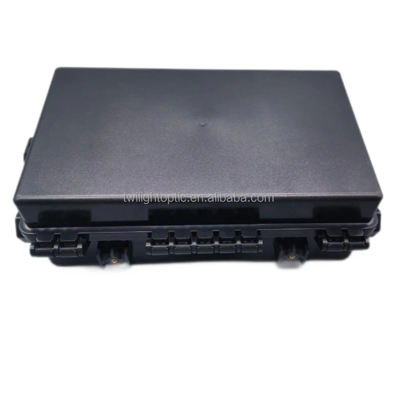 Outdoor Aerial Hanged Inline Type Aerial Splitter Fiber Closure with 1:4 1:8 1:16 Cassette Type Splitter with SC/APC Connectors