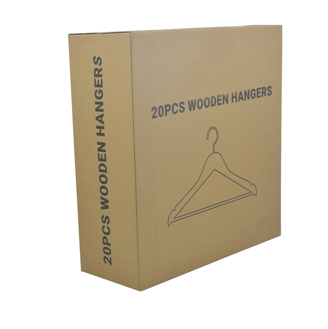 wholesale natural biodegradable used wooden clothes hangers