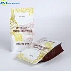 Pouch Coffee Beans Bag Hot Sale Square Bottom Tea Coffee Bean Packaging Bag Pouch