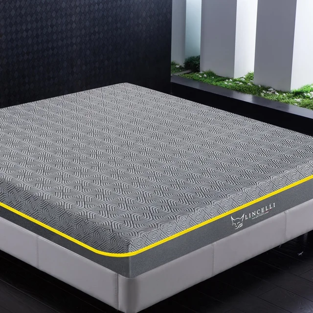 OEM/ODM 14" High Quality Visco-Latex Memory Foam Mattress In a Box china manufacturer King Queen Size Bed Mattress