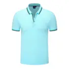 Cotton Factory Custom Printed Loose Comfortable Multi Solid Color Cotton Polo Tshirt