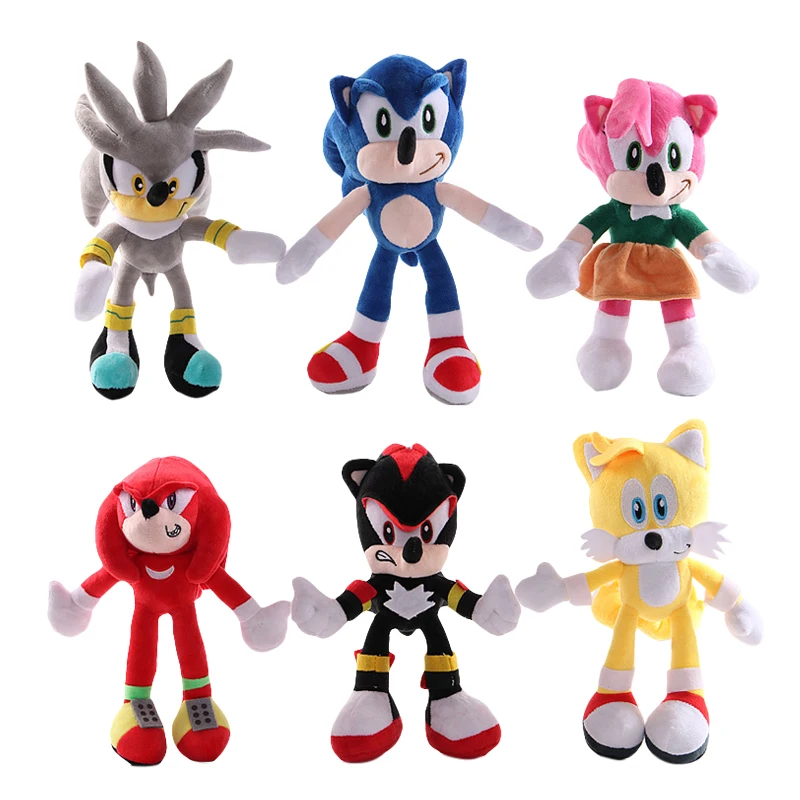 sonic x plush toys