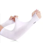 Silk Sleeve Sleeve Quick Dry Outdoor Sport Compresiion Ice Cool Ice Silk Arm Sleeve For Uv Protection