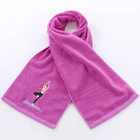 Dyed Jacquard Towel Hot Sale Applicable To All Ages Yarn Dyed Jacquard Cotton Sports Towel Gym Towel