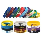 Bracelets Rubber Custom Bracelet Silicone Bracelet Multicolor Wristband Bracelets Silicone Cuff Rubber Custom Designer