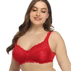 Bra Hot Selling Women Lace Bra Fashion Lace Transparent Bra Plus Size Lace Bra