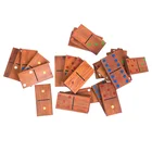 Dominoes Set Games Wooden Wooden Jumbo Stained Double 6 Dominoes Game Set