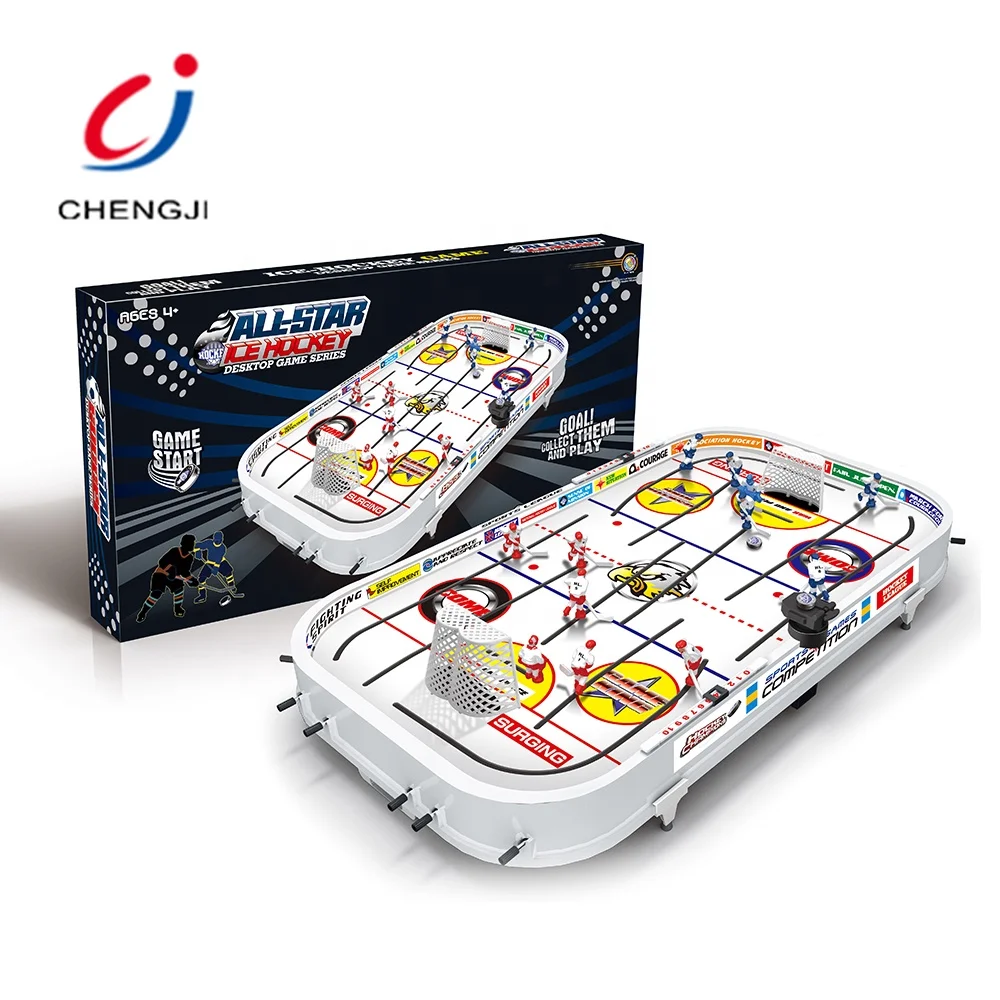 Mini tabletop ice hockey indoor children game machine desktop sports toy kids