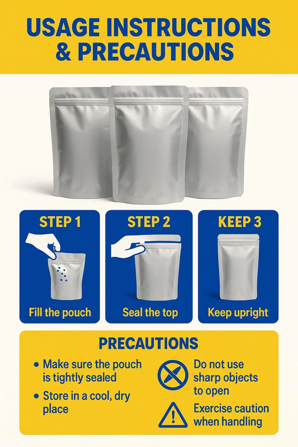 Custom Printed Microwaveable Stand up Retort Pouch for Convenient Ready to Eat Meals and Instant Soup - detail 8