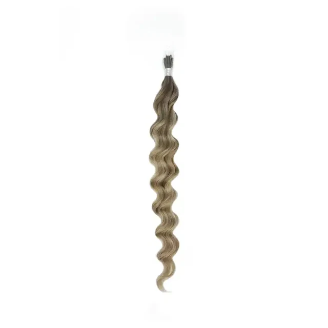 Wholesale Double Drawn Pre-bonded Flat tip Hair Extensions Virgin Keratin Human Hair Extension