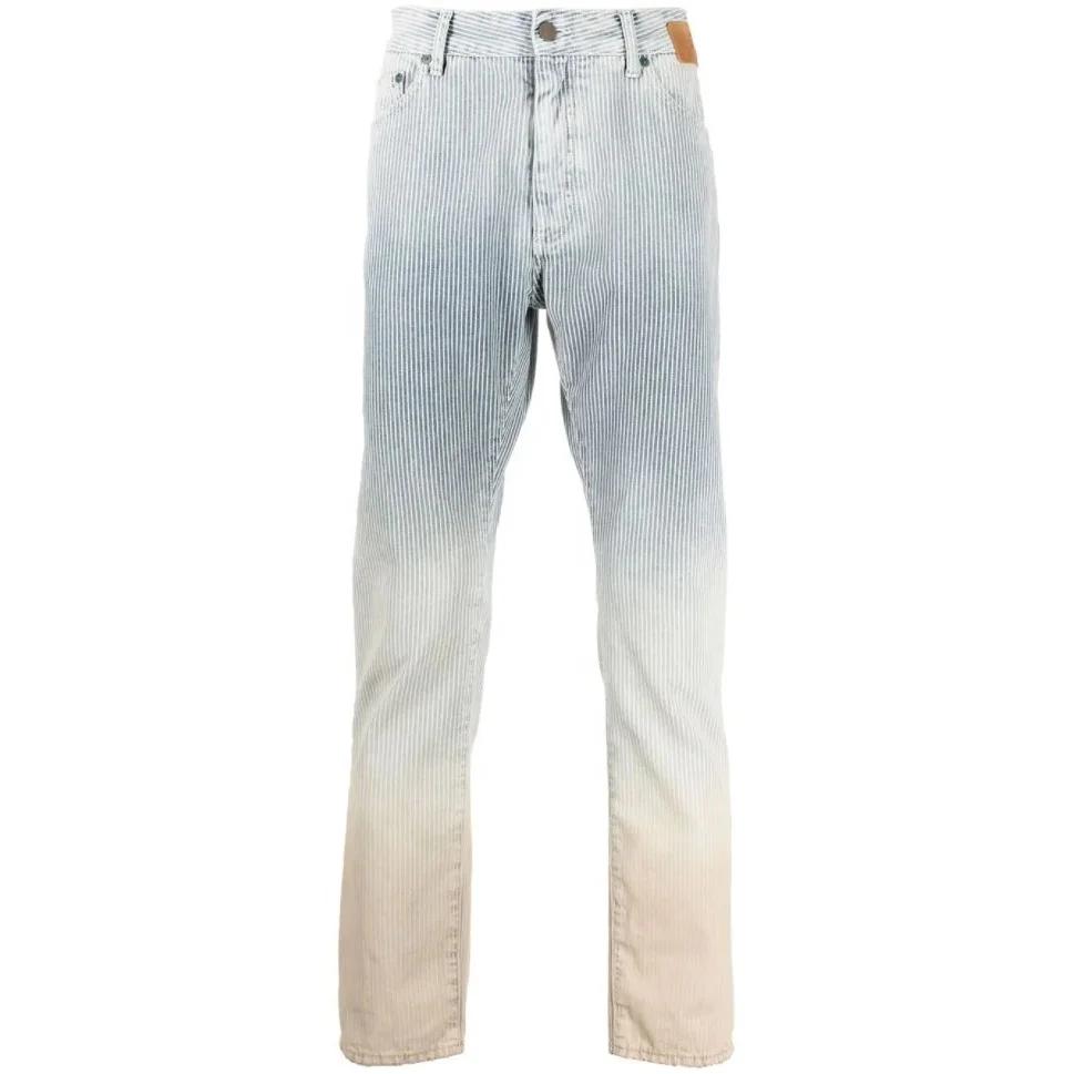 Vaqueros De Estilo Personalizado Para Hombre,Pantalones Vaqueros De Moda De  Cintura Alta,Rampa De Gradiente,Rayas Verticales,Regulares - Buy Jeans Pent  Style,New Style Man Jeans,High Waist Gradient Ramp Vertical-stripe Product  on Alibaba.com