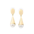 Silver Earrings Pearl Chandelier Vintage Modern Design Silver Earrings 2020 Bohemia Luxury Statement