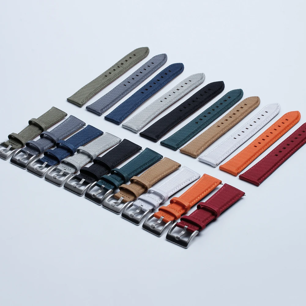 sailcloth watch strap