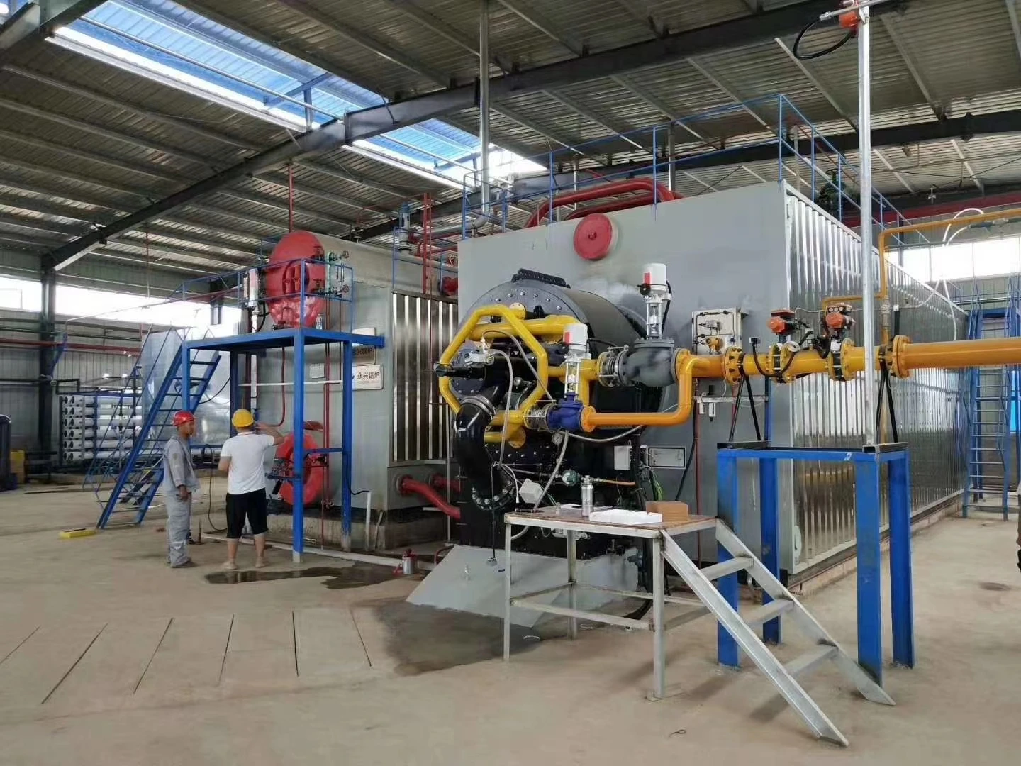 Hot Water Boiler, 90°C, Carbon Steel, Natural Circulation - detail 22