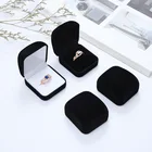 Earring Spot Wholesale Velvet Jewelry Box Ring Earring Box Jewelry Packaging Jewelry Box