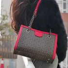 Leather Handbag Fashion Luxury PU Leather Lady's Fingerprint Lock Handbag