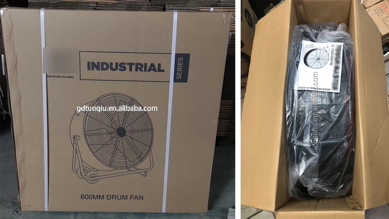 Floor Pedestal Drum Fan, Waterproof, 110, 210~290 m³ - detail 22