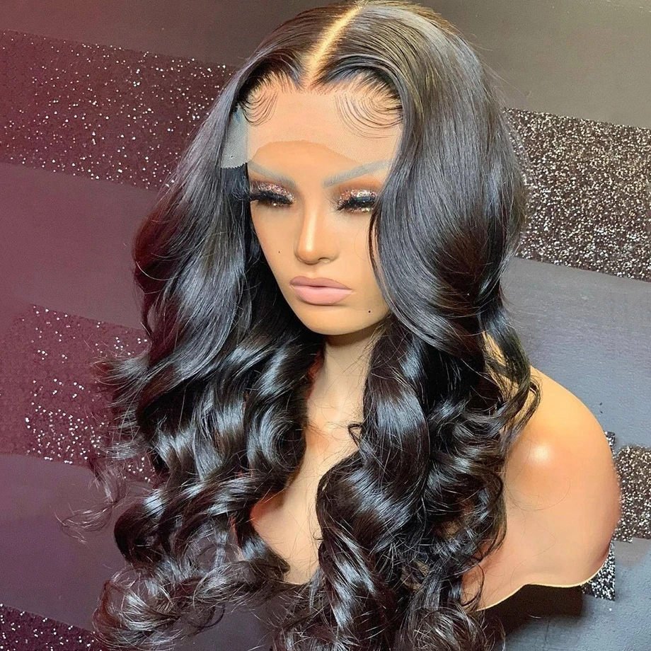 Transparent Body Wave Transparent Hd Lace Frontal Wigs Brazilian 100% Virgin Hair 360 Full Lace Human Hair Wig For Black Women