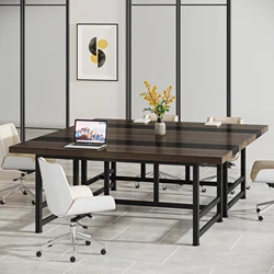 Tribesigns Conference Tablwrite office  furniture modern office desks tables